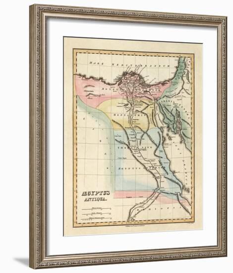 Aegyptus Antiqua, c.1823-Fielding Lucas-Framed Art Print