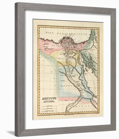 Aegyptus Antiqua, c.1823-Fielding Lucas-Framed Art Print