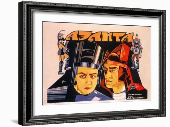 Aelita: Queen of Mars, 1924-null-Framed Giclee Print