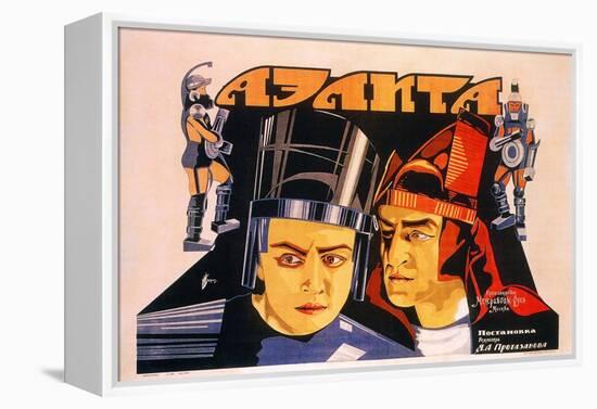 Aelita: Queen of Mars, 1924-null-Framed Premier Image Canvas