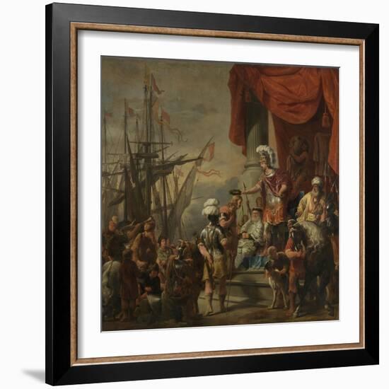 Aeneas at the Court of Latinus, C.1661-C.1664-Ferdinand Bol-Framed Giclee Print