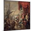 Aeneas at the Court of Latinus-Ferdinand Bol-Mounted Giclee Print