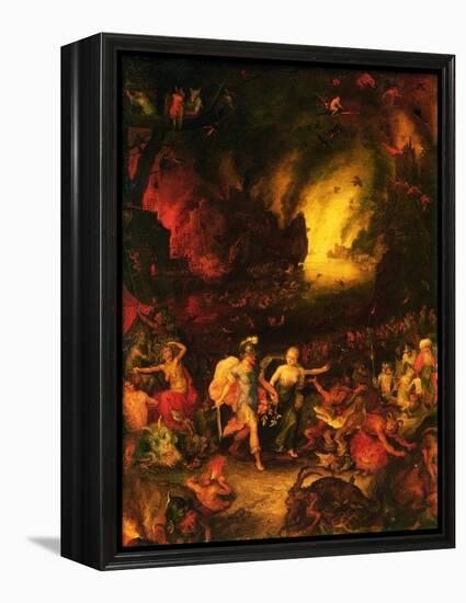 Aeneas in Hades-Jan Brueghel the Elder-Framed Premier Image Canvas