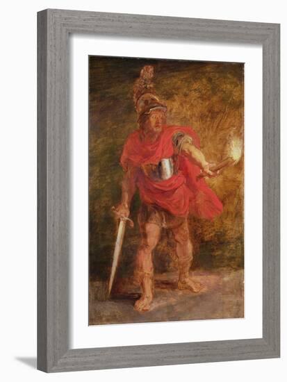 Aeneas in the Underworld (Oil on Panel)-Peter Paul Rubens-Framed Giclee Print