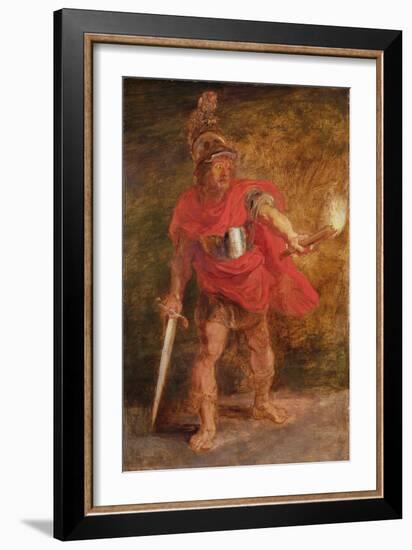 Aeneas in the Underworld (Oil on Panel)-Peter Paul Rubens-Framed Giclee Print