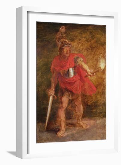 Aeneas in the Underworld (Oil on Panel)-Peter Paul Rubens-Framed Giclee Print