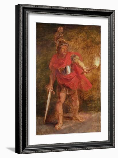 Aeneas in the Underworld (Oil on Panel)-Peter Paul Rubens-Framed Giclee Print