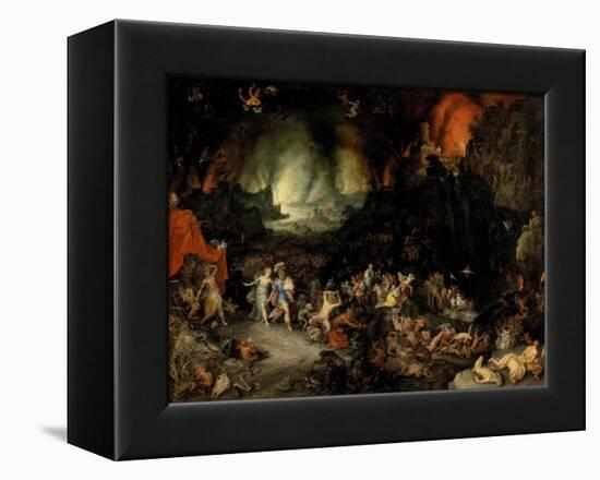 Aeneas in the Underworld-Jan Brueghel the Elder-Framed Premier Image Canvas