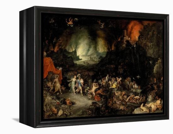 Aeneas in the Underworld-Jan Brueghel the Elder-Framed Premier Image Canvas