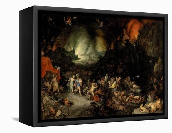 Aeneas in the Underworld-Jan Brueghel the Elder-Framed Premier Image Canvas