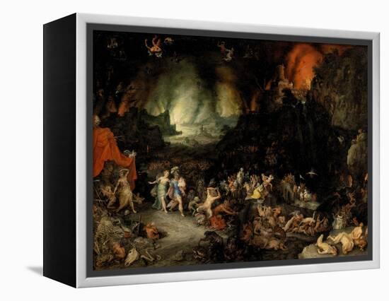 Aeneas in the Underworld-Jan Brueghel the Elder-Framed Premier Image Canvas