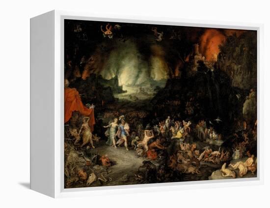 Aeneas in the Underworld-Jan Brueghel the Elder-Framed Premier Image Canvas