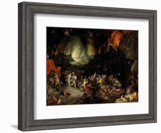 Aeneas in the Underworld-Jan Brueghel the Elder-Framed Giclee Print