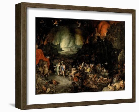 Aeneas in the Underworld-Jan Brueghel the Elder-Framed Giclee Print