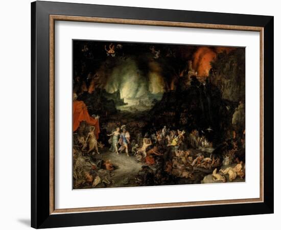 Aeneas in the Underworld-Jan Brueghel the Elder-Framed Giclee Print