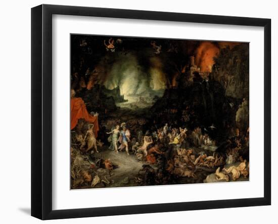 Aeneas in the Underworld-Jan Brueghel the Elder-Framed Giclee Print