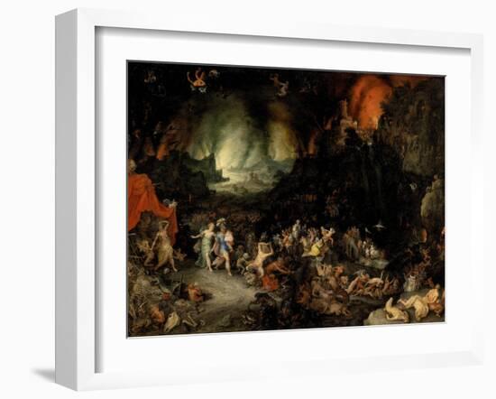 Aeneas in the Underworld-Jan Brueghel the Elder-Framed Giclee Print