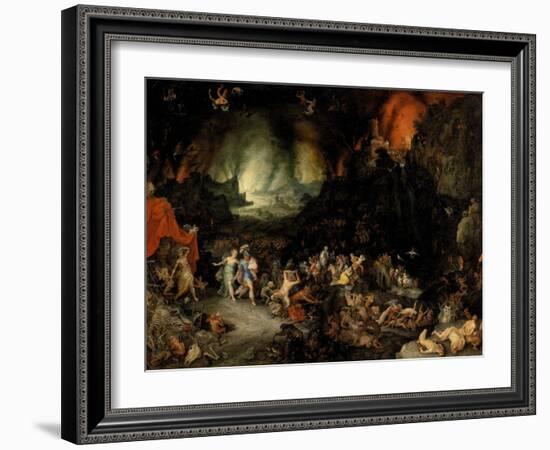 Aeneas in the Underworld-Jan Brueghel the Elder-Framed Giclee Print