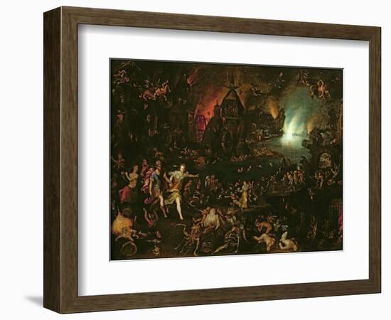 Aeneas in the Underworld-Jan Brueghel the Elder-Framed Giclee Print