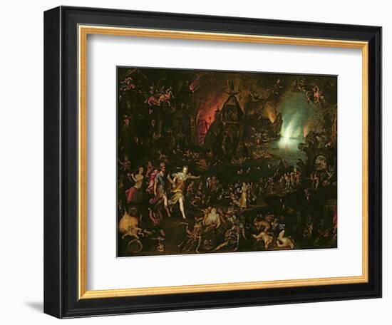 Aeneas in the Underworld-Jan Brueghel the Elder-Framed Giclee Print