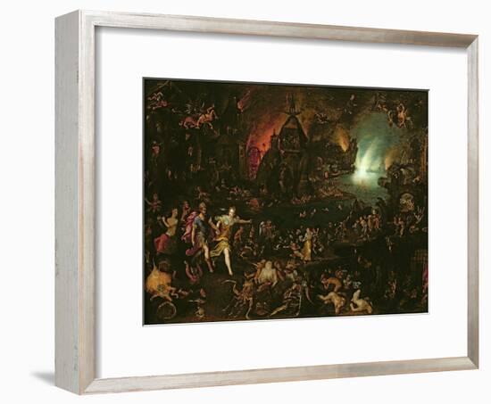 Aeneas in the Underworld-Jan Brueghel the Elder-Framed Giclee Print