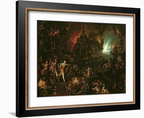 Aeneas in the Underworld-Jan Brueghel the Elder-Framed Giclee Print