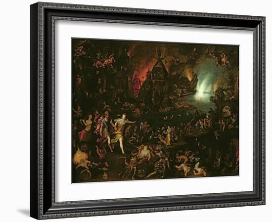 Aeneas in the Underworld-Jan Brueghel the Elder-Framed Giclee Print