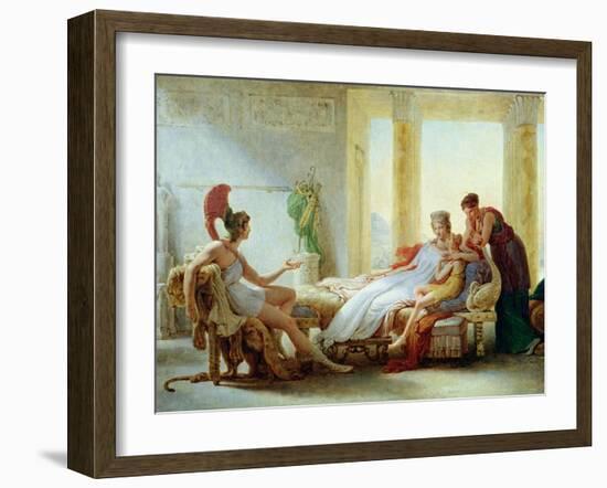 Aeneas Telling Dido of the Disaster at Troy, 1815-Pierre Narcisse Guérin-Framed Giclee Print