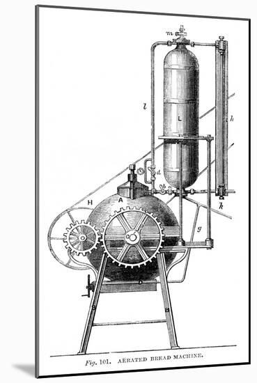 Aerated Bread Machine, 1866-null-Mounted Giclee Print