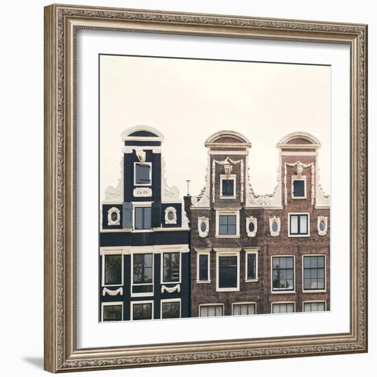 Aerial Amsterdam II-Irene Suchocki-Framed Giclee Print