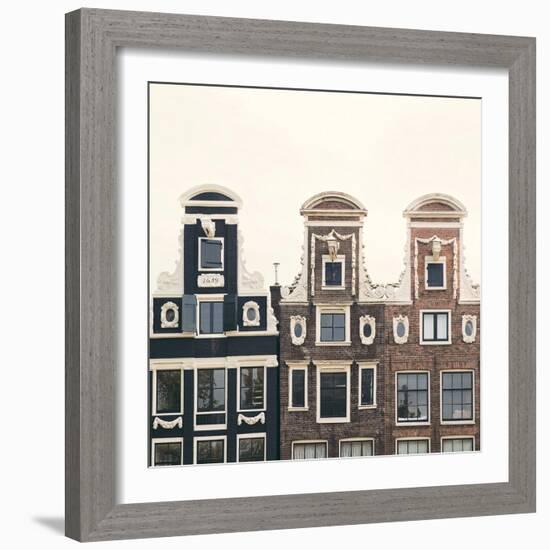 Aerial Amsterdam II-Irene Suchocki-Framed Giclee Print