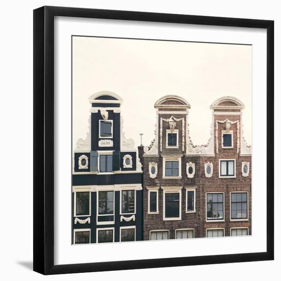 Aerial Amsterdam II-Irene Suchocki-Framed Giclee Print