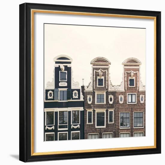 Aerial Amsterdam II-Irene Suchocki-Framed Giclee Print