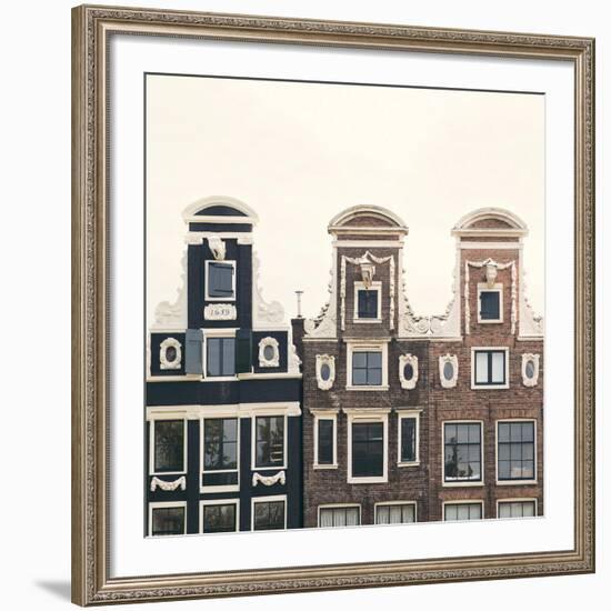 Aerial Amsterdam II-Irene Suchocki-Framed Giclee Print