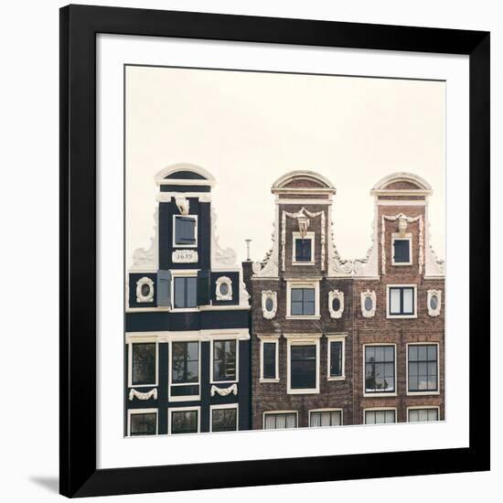 Aerial Amsterdam II-Irene Suchocki-Framed Giclee Print