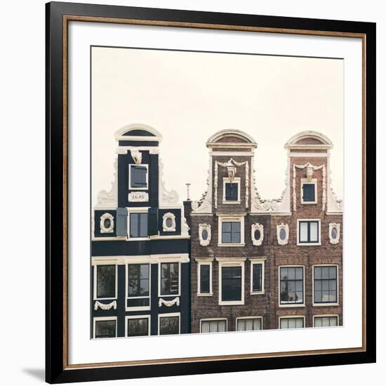 Aerial Amsterdam II-Irene Suchocki-Framed Giclee Print