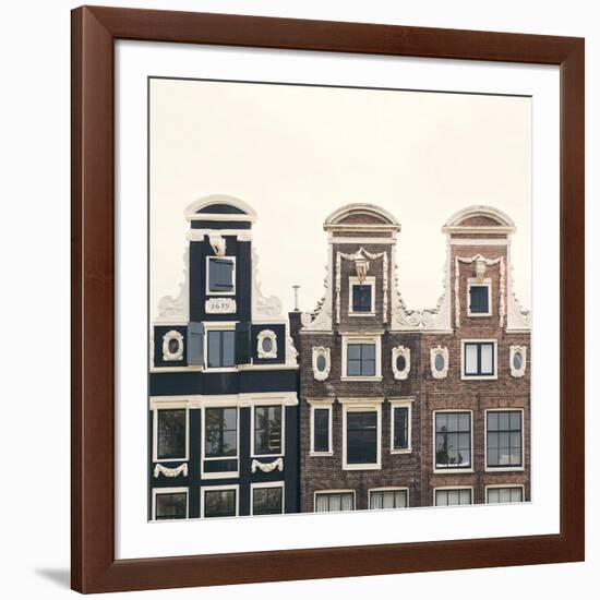 Aerial Amsterdam II-Irene Suchocki-Framed Giclee Print