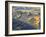 Aerial at Harvest Time in the Palouse Region of Eastern Washington-Julie Eggers-Framed Photographic Print