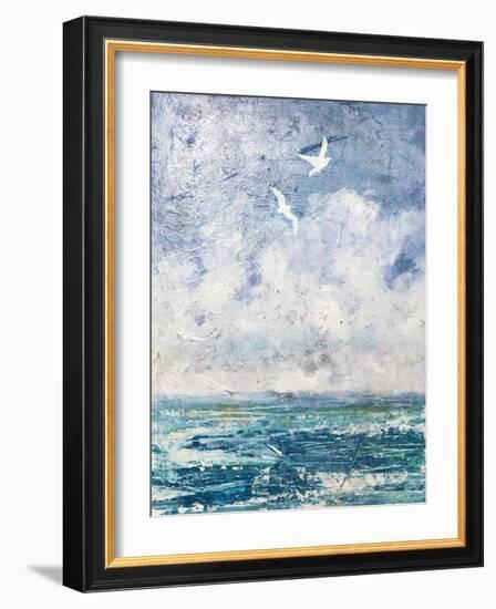 Aerial Ballet 1-Margaret Coxall-Framed Giclee Print