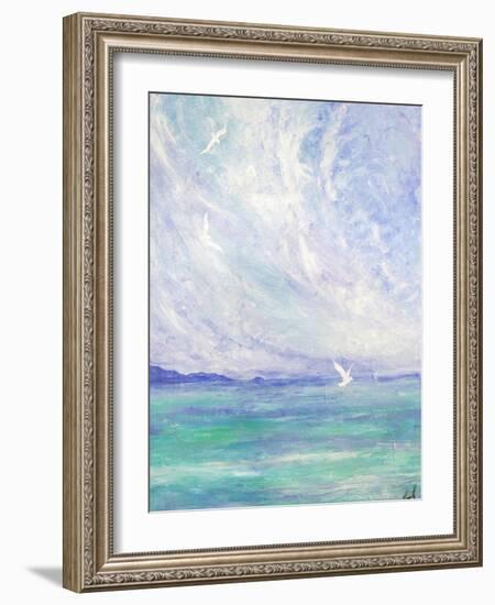 Aerial Ballet-Margaret Coxall-Framed Giclee Print