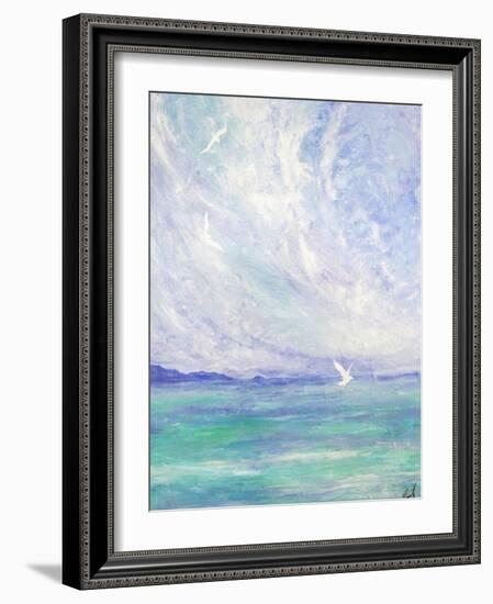 Aerial Ballet-Margaret Coxall-Framed Giclee Print