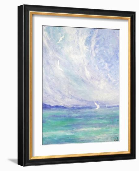 Aerial Ballet-Margaret Coxall-Framed Giclee Print