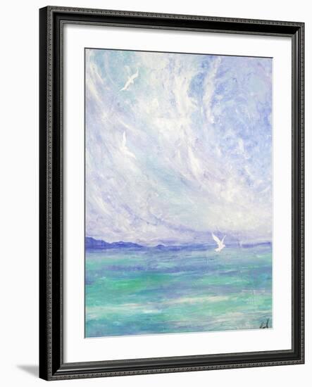 Aerial Ballet-Margaret Coxall-Framed Giclee Print