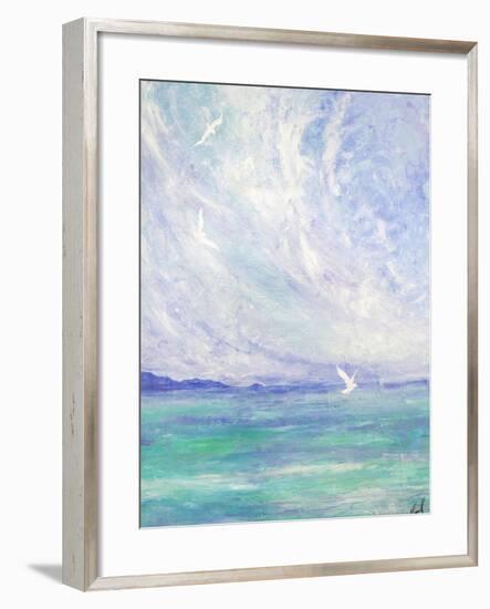 Aerial Ballet-Margaret Coxall-Framed Giclee Print