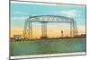 Aerial Bridge, Duluth Harbor, Michigan-null-Mounted Art Print