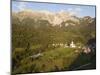 Aerial by drone, Dresnica, Triglav National Park, Upper Carniola, Slovenia-Ben Pipe-Mounted Photographic Print