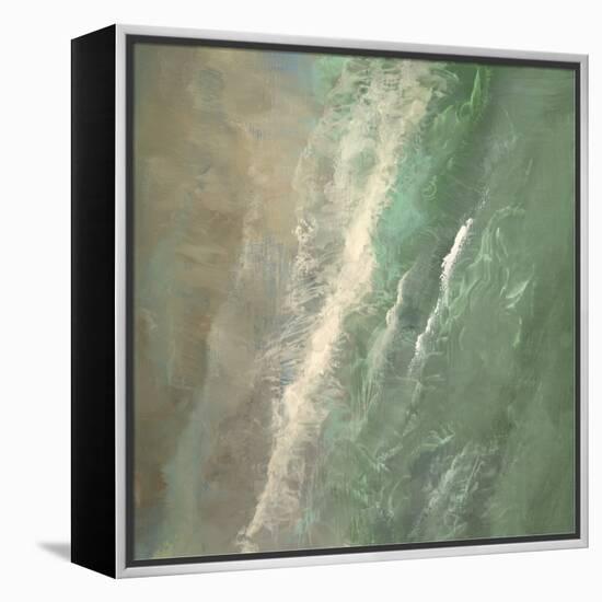 Aerial Coast I-Sheila Finch-Framed Stretched Canvas