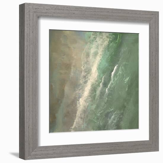 Aerial Coast I-Sheila Finch-Framed Art Print