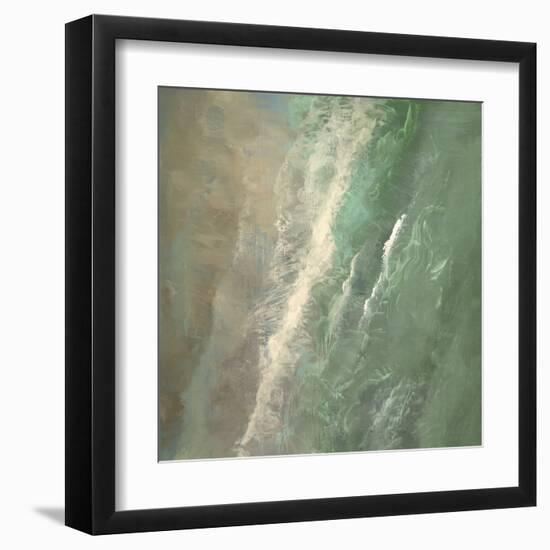 Aerial Coast I-Sheila Finch-Framed Art Print