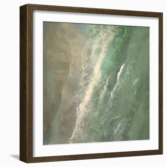 Aerial Coast I-Sheila Finch-Framed Art Print